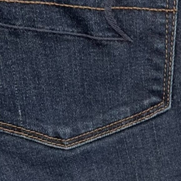 AMERICAN EAGLE Super Stretch Hi-Rise Skinny Dark Wash High Waisted Skinny Jeans - Picture 15 of 16